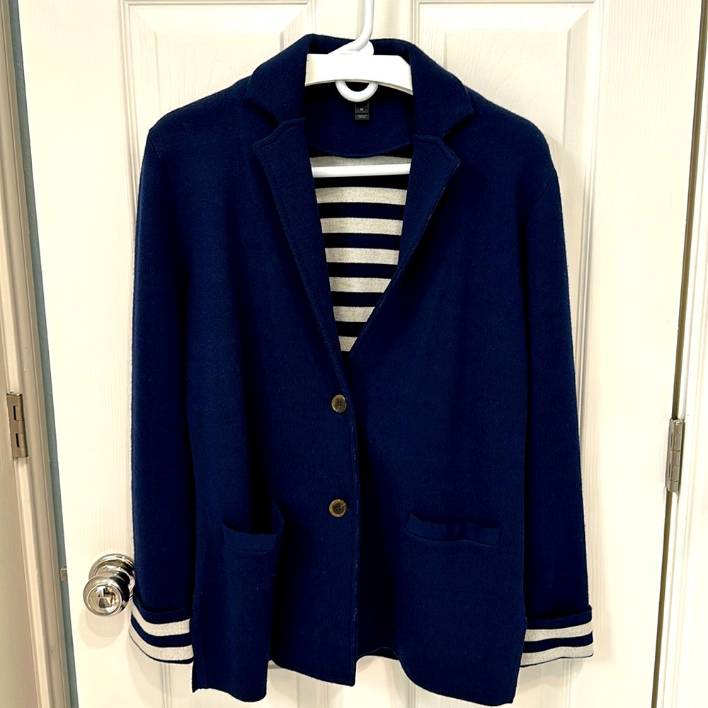 J Crew Sweater Jacket